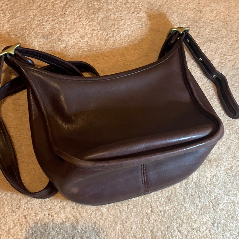 Vintage Coach leather bag